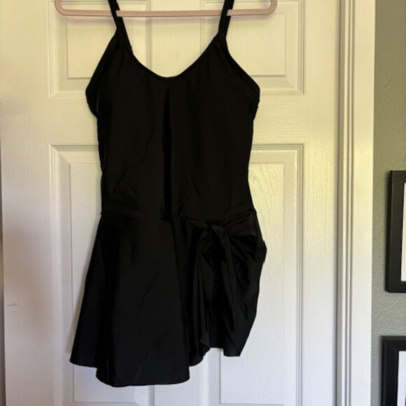 ODELMUN - Women's Tummy Control One Piece Swimsuit/Swim Dress - Size Large - Picture 4 of 8